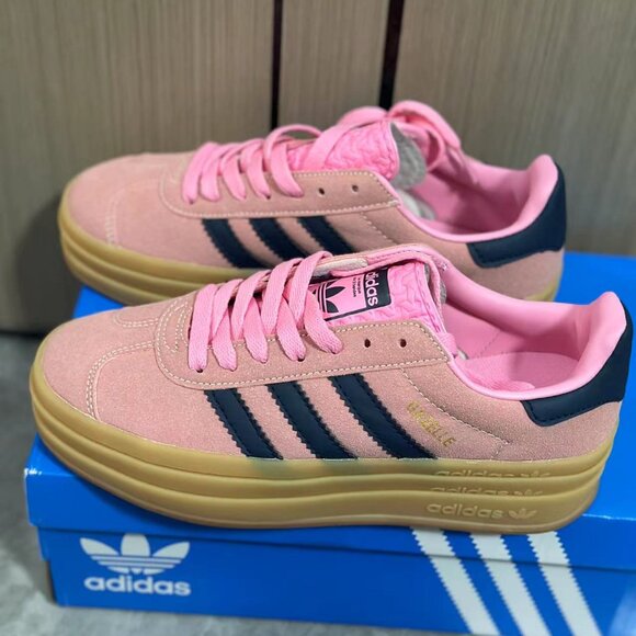 Gazelle Bold Pink Sneakers (Optimized) - Picture 3 of 5